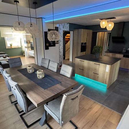Maison Gite Chez Nounou Sauna Jacuzzi Jardin Arbore Etting Buitenkant foto