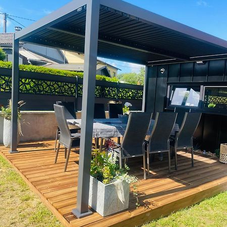 Maison Gite Chez Nounou Sauna Jacuzzi Jardin Arbore Etting Buitenkant foto