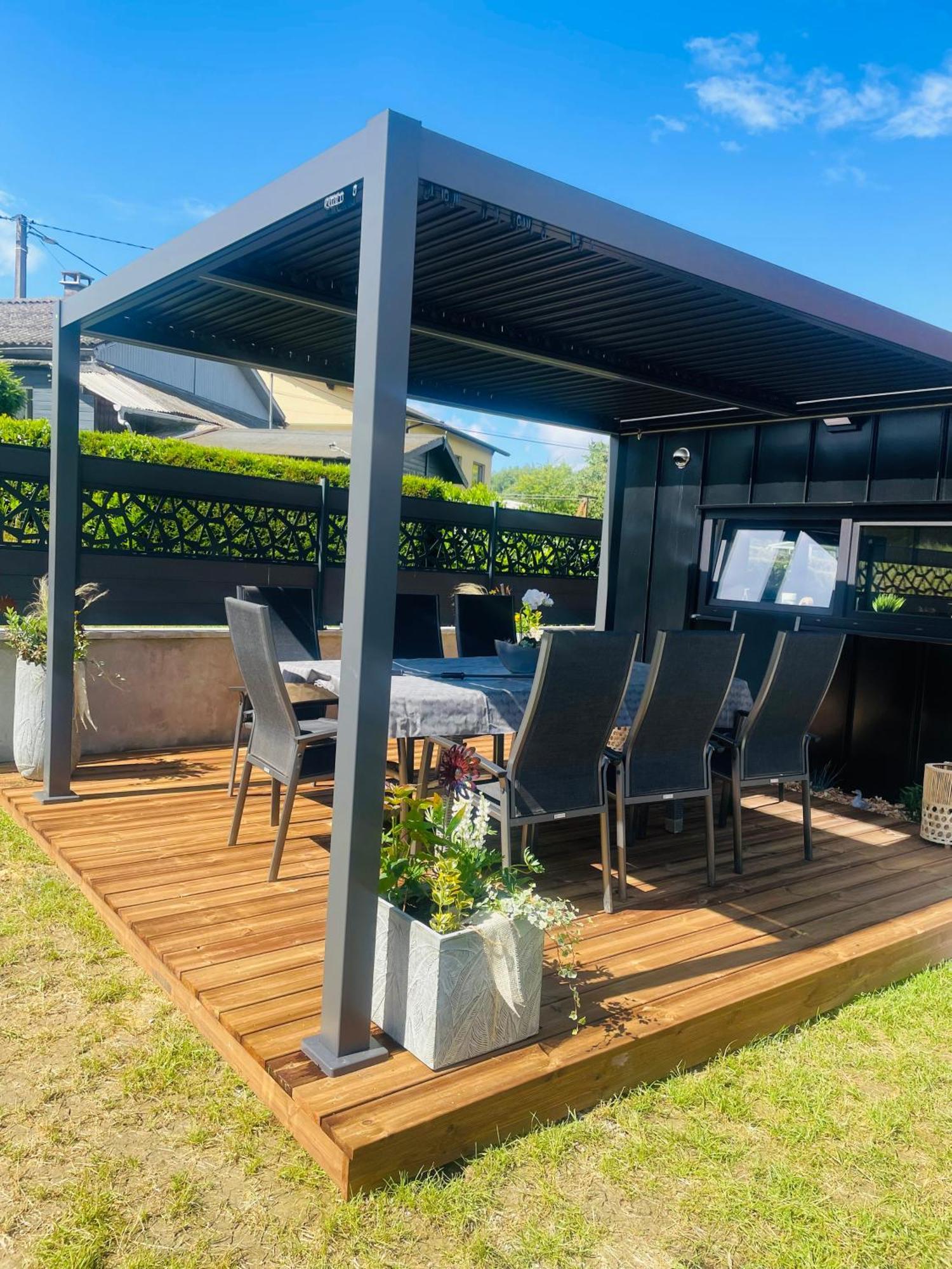 Maison Gite Chez Nounou Sauna Jacuzzi Jardin Arbore Etting Buitenkant foto